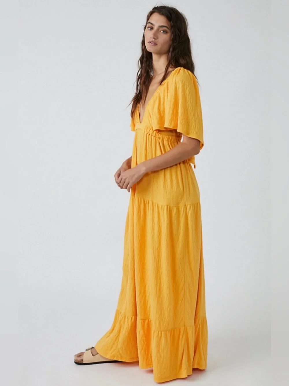Free People Beach Swim La La Maxi Dress Small